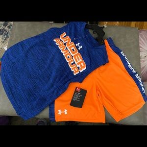 UNDER ARMOUR Little Boy HeatGear Sleeveless set